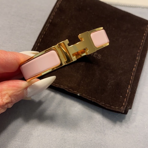 ❣️SOLD❣️ Hermès Clic-H Bracelet - PM - Picture 2 of 8